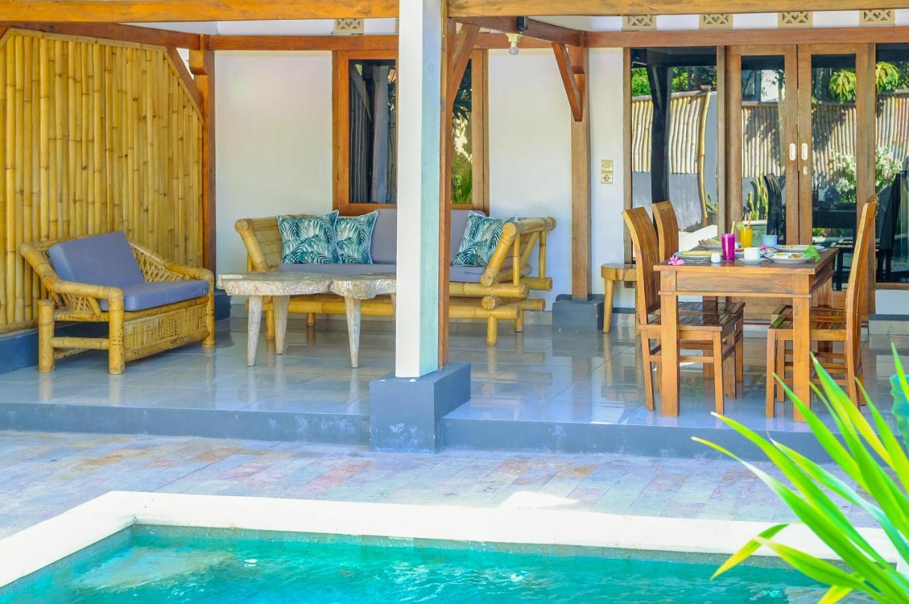 3 Angels Two-Bedroom Villa Gili Air Exterior foto
